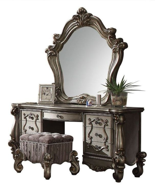 Acme Furniture Versailles Vanity Stool