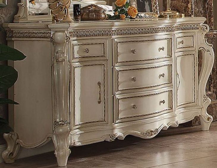 Picardy Antique Pearl Dresser