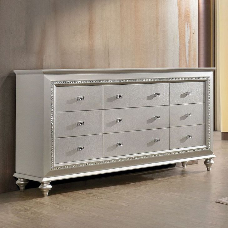 Kaitlyn Champagne 9 Drawer Dresser