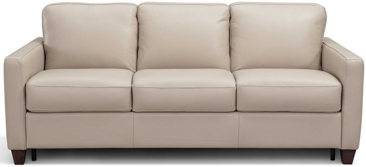 Verona Savino Taupe Leather Living Room Set