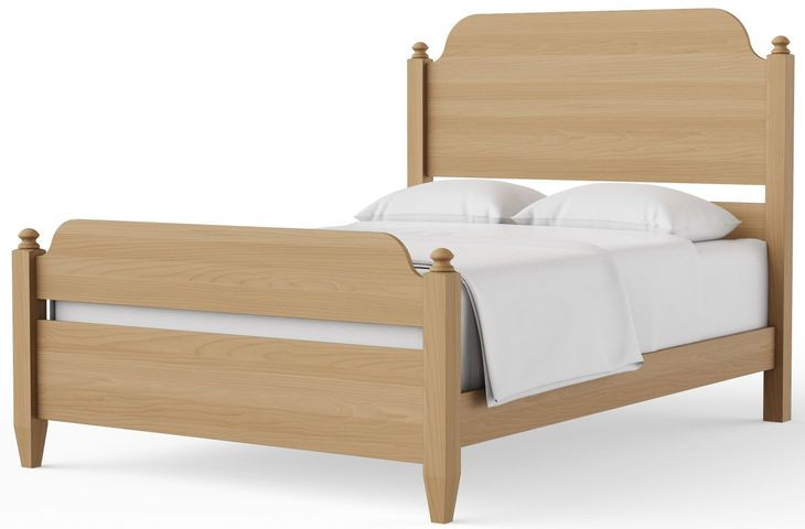 Pure Maple Natural King Poster Bed