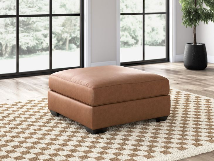 Whitlock Caramel Oversized Accent Ottoman