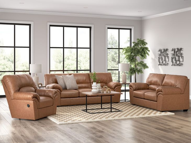 Whitlock Caramel Living Room Set