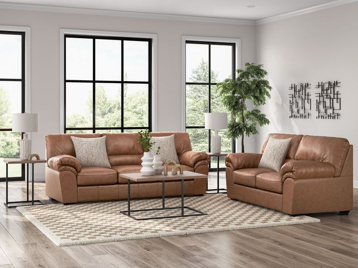 Whitlock Caramel Living Room Set