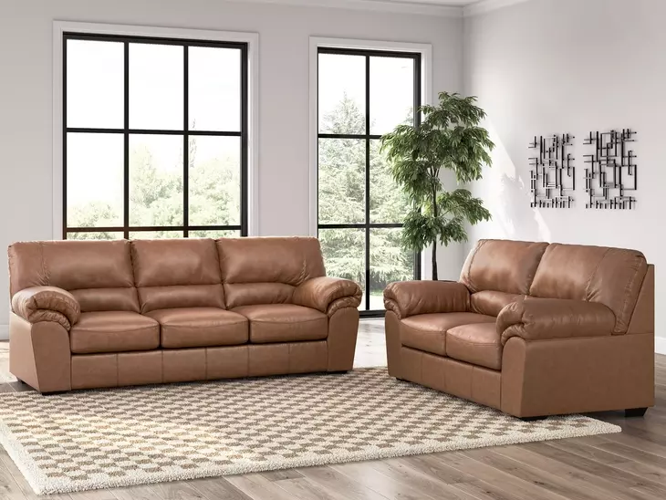 Whitlock Caramel 87" Sofa
