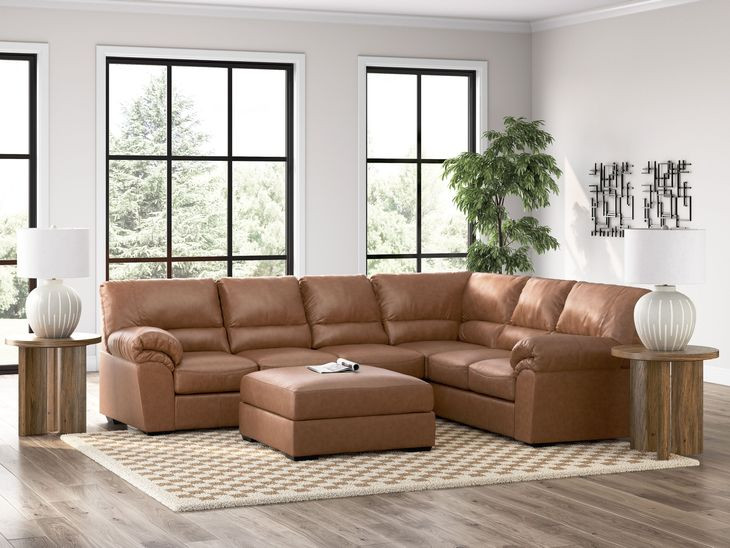 Whitlock Caramel 3 Piece Modular LAF Sectional