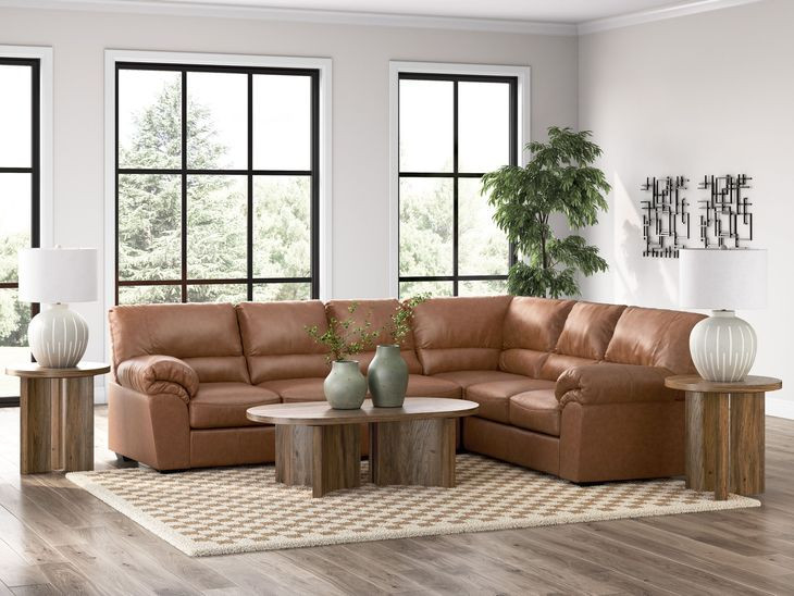 Whitlock Caramel 3 Piece Modular LAF Sectional