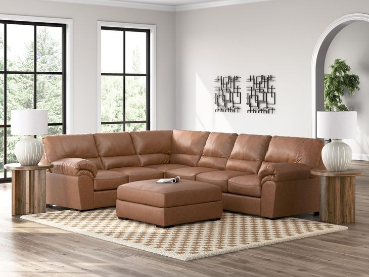 Whitlock Caramel 3 Piece Modular RAF Sectional