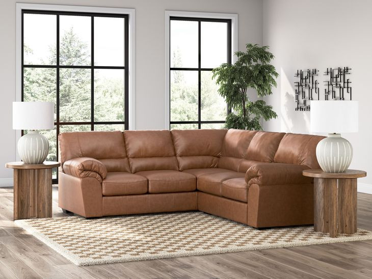 Whitlock Caramel 2 Piece Modular RAF Sectional