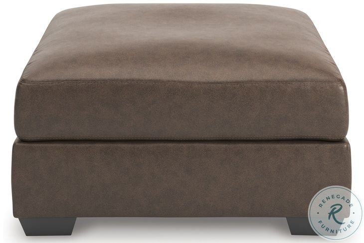 Whitlock Umber Oversized Accent Ottoman