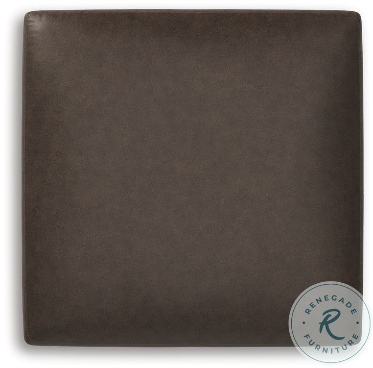 Whitlock Umber Oversized Accent Ottoman