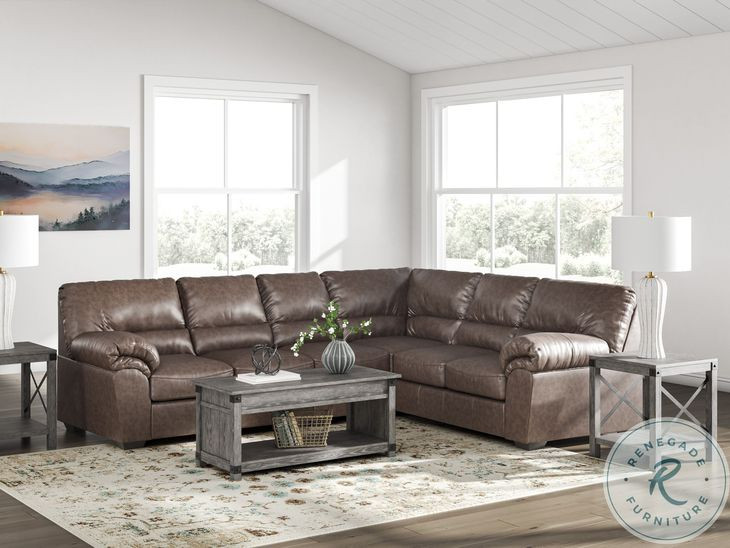Whitlock Umber 3 Piece Modular LAF Sectional