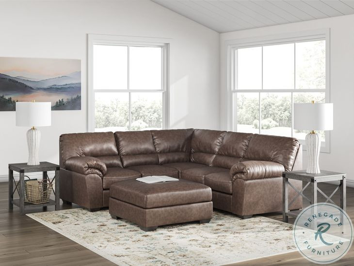 Whitlock Umber 2 Piece Modular LAF Sectional