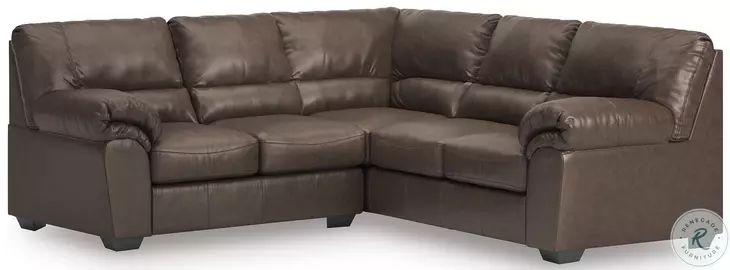 Whitlock Umber 2 Piece Modular LAF Sectional
