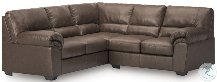 Whitlock Umber 2 Piece Modular RAF Sectional