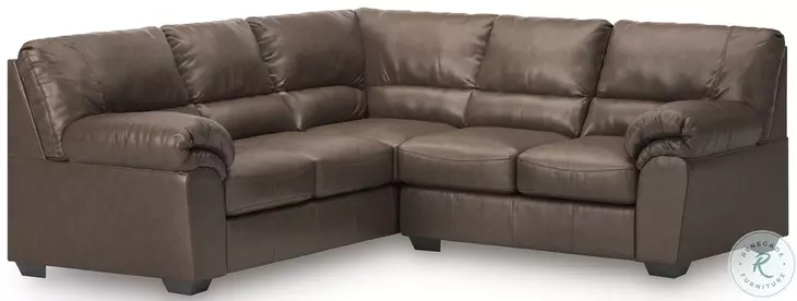 Whitlock Umber 2 Piece Modular RAF Sectional