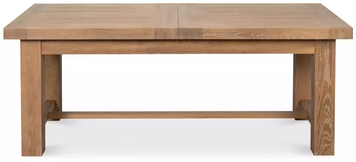 Bauhaus Beige 110" Rectangular Extendable Dining Table