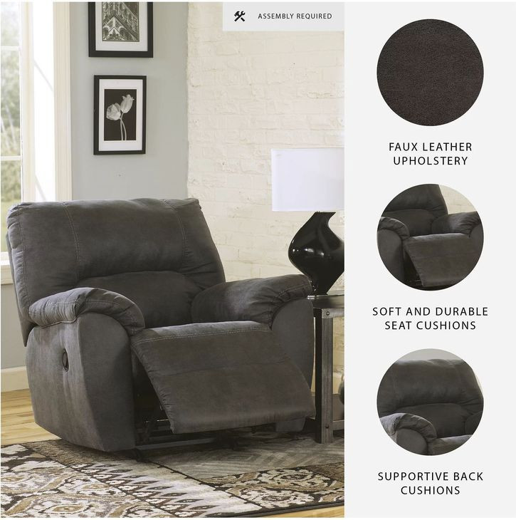 Tambo Pewter Rocker Recliner