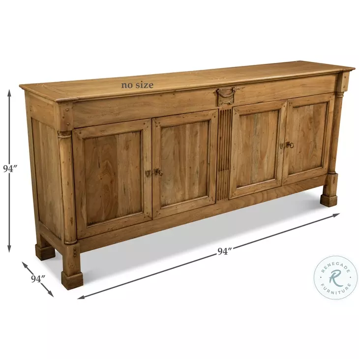 Caracole Driftwood Beige Credenza