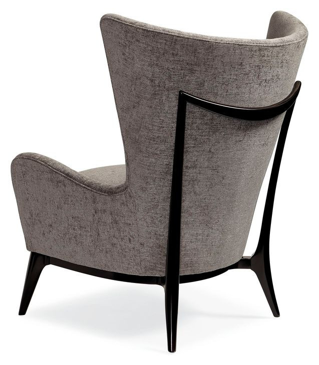 Whats New Pussycat Gray Upholstered Accent Chair