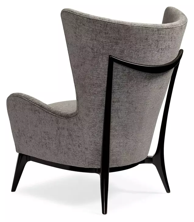 Whats New Pussycat Gray Upholstered Accent Chair