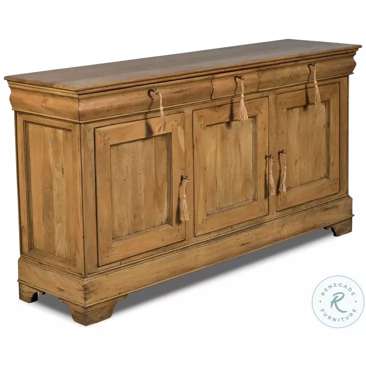 Cafe Au Lait Driftwood Beige Buffet