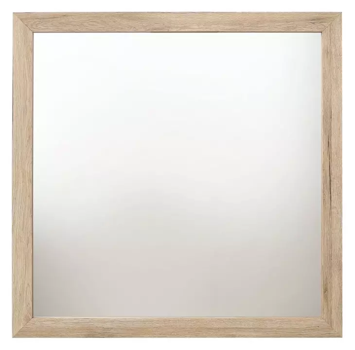 Miquell Natural Square Dresser Mirror