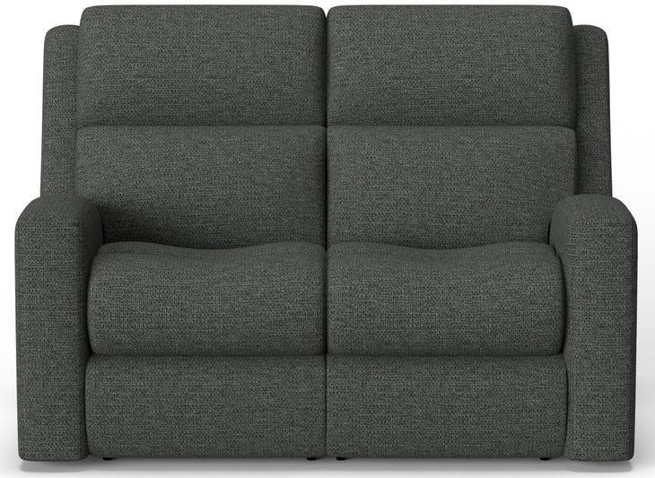 Score Midnight 62" Zero Gravity Power Reclining Loveseat with Power Lumbar and USB Charging