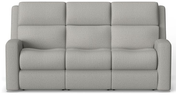 Score Beige 87" Zero Gravity Power Reclining Sofa with Power Lumbar and USB Charging