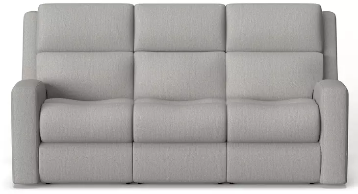 Score Beige 87" Zero Gravity Power Reclining Sofa with Power Lumbar and USB Charging