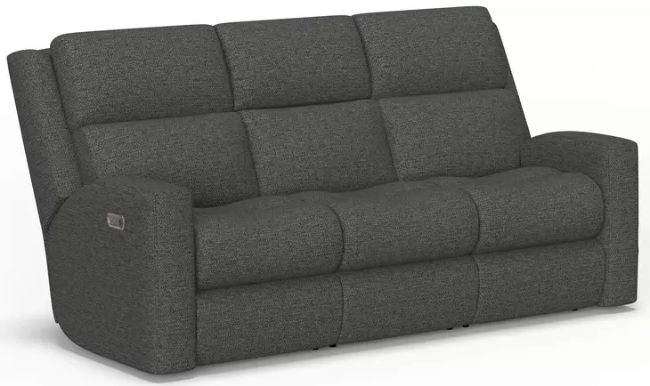 Score Midnight 87" Zero Gravity Power Reclining Sofa with Power Lumbar and USB Charging