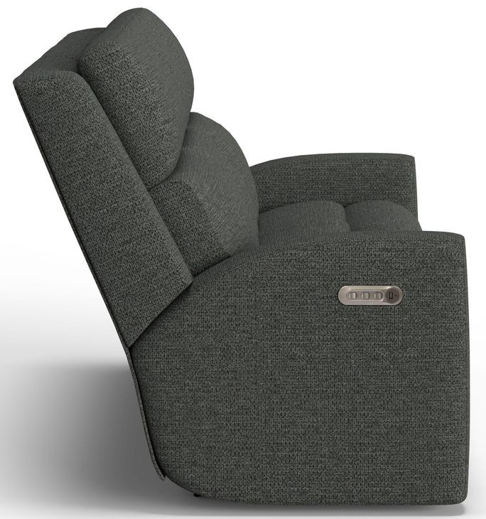 Score Midnight 87" Zero Gravity Power Reclining Sofa with Power Lumbar and USB Charging