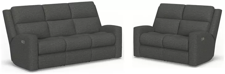 Score Midnight Zero Gravity Power Reclining Living Room Set