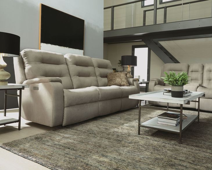 Arlo Gray Triple Power Reclining Living Room Set