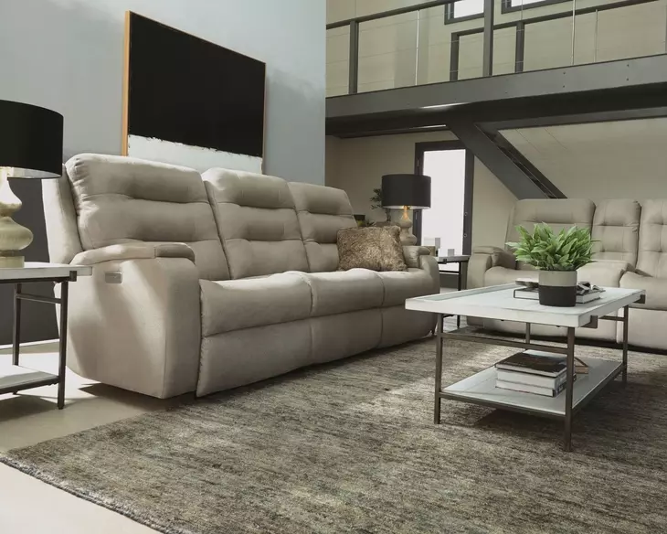 Arlo Gray Triple Power Reclining Living Room Set