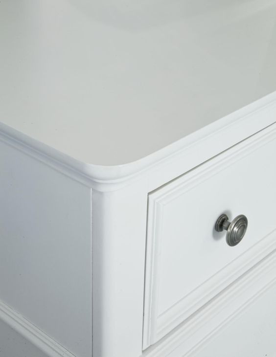 Madison Natural White 6 Drawer Dresser