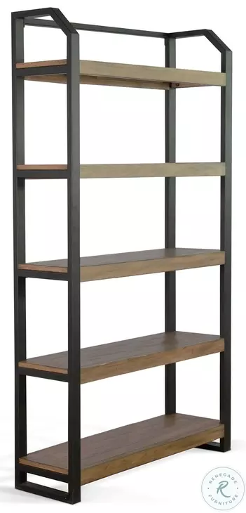 Velden Hollow Natural 72" Bookcase