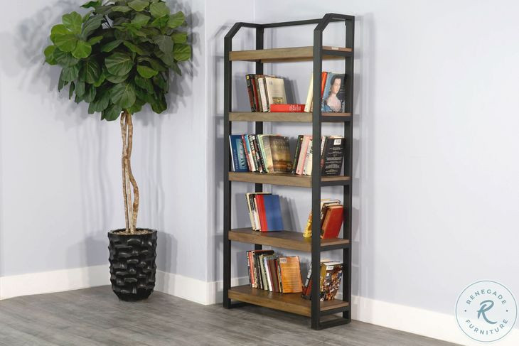 Velden Hollow Natural 72" Bookcase
