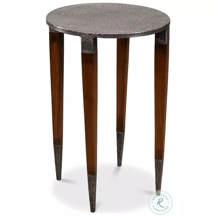 The Burnford Gray Accent Table