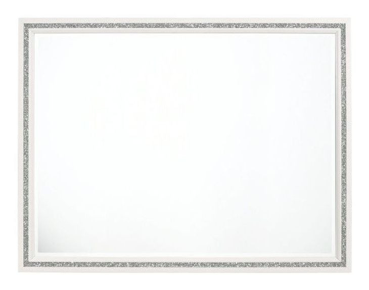 Haiden White Rectangular Dresser Mirror