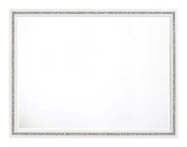 Haiden White Rectangular Dresser Mirror