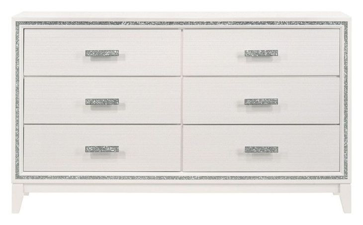 Haiden White 6 Drawer Dresser
