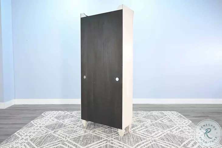Cypress Grove White 76" Bookcase