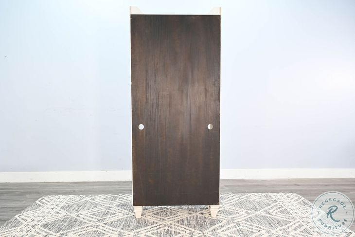 Autumn Echo White 32" Open Bookcase