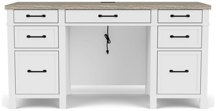 Finn Cloud And Fog Executive Home Office Set