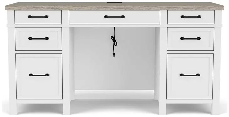 Finn Cloud And Fog Executive Desk