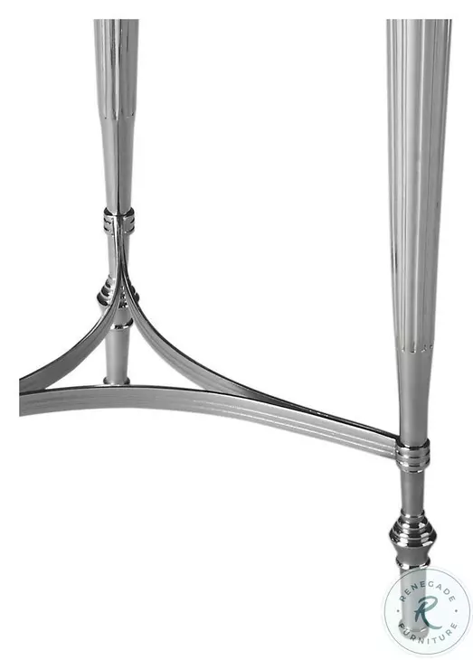 Ciara Nickel Side Table