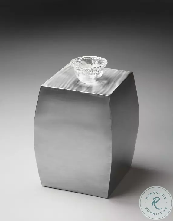 Getty Silver Side Table