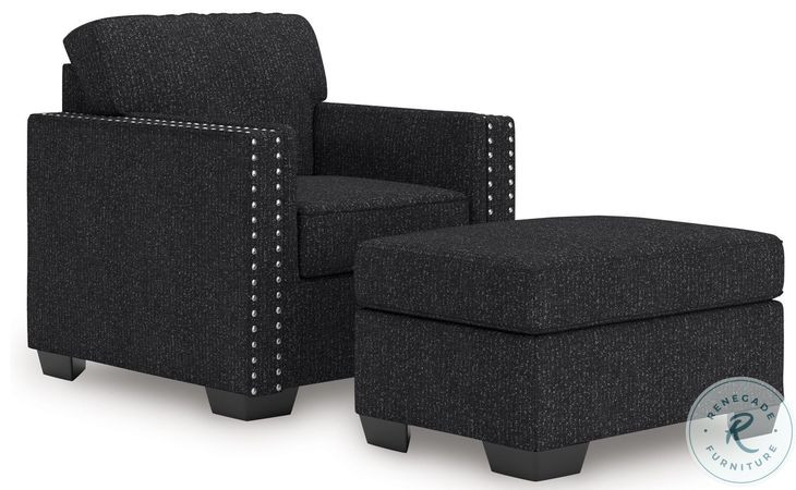 Jasmine Peaks Coal Chair From Ashley Furniture | Home Gallery Stores