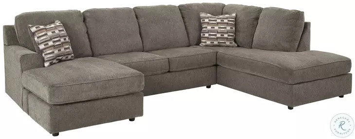 O'Phannon Putty 2-Piece RAF Sectional with Chaise